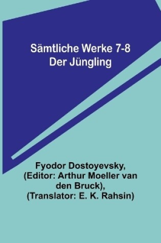 Cover of Sämtliche Werke 7-8