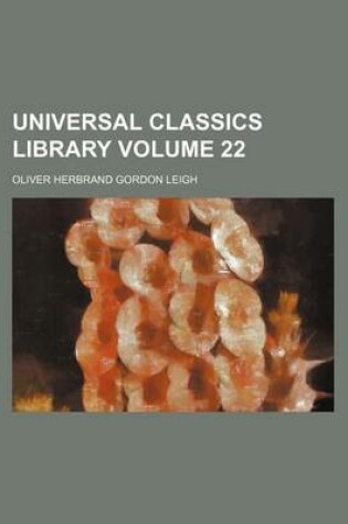 Cover of Universal Classics Library Volume 22