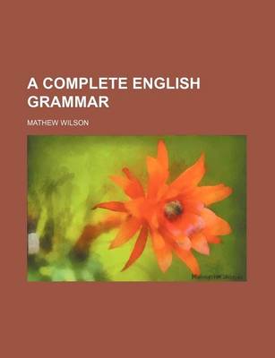 Book cover for A Complete English Grammar