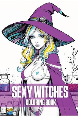 Cover of Sexy Witches Coloring Book