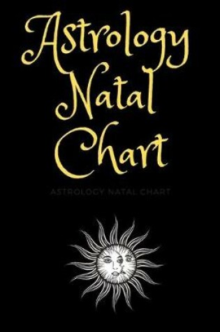 Cover of Astrology Natal Chart Notebook
