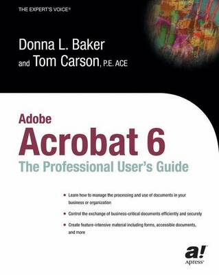 Book cover for Adobe Acrobat 6