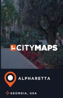 Book cover for City Maps Alpharetta Georgia, USA