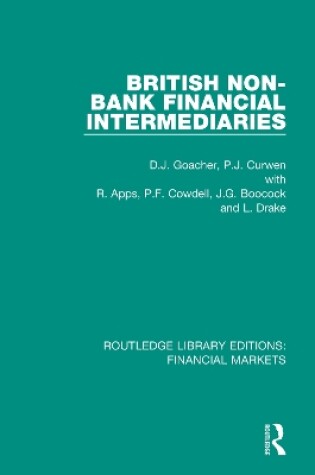 Cover of British Non-Bank Financial Intermediaries