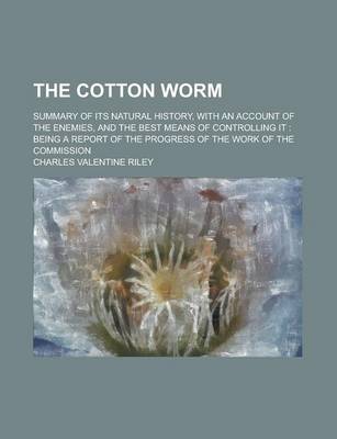 Book cover for The Cotton Worm; Summary of Its Natural History, with an Account of the Enemies, and the Best Means of Controlling It