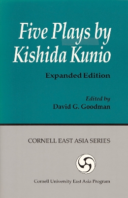 Book cover for Five Plays by Kishida Kunio