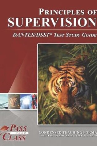 Cover of Principles of Supervision DANTES/DSST Test Study Guide