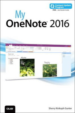 Cover of My OneNote 2016 (includes Content Update Program)