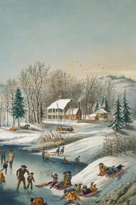 Cover of Vintage Winter Countryside Ice Skating Journal