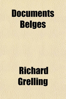 Book cover for Documents Belges