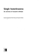 Book cover for Single Homelessness