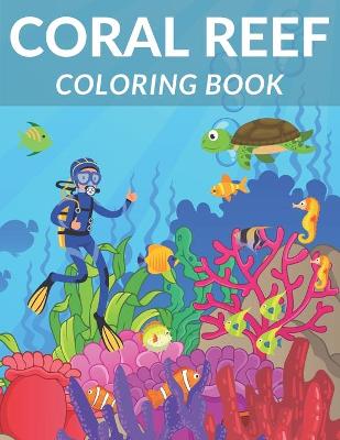 Book cover for Coral Reef Coloring Book