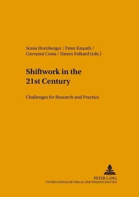 Book cover for Shiftwork in the 21st Century