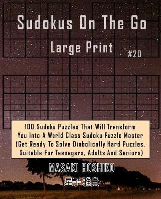Book cover for Sudokus On The Go Large Print #19