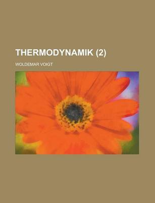 Book cover for Thermodynamik (2 )