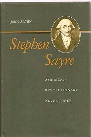 Cover of Stephen Sayre