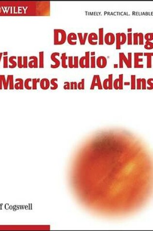 Cover of Developing Visual Studio .Net Macros and Add-Ins