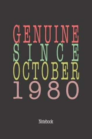 Cover of Genuine Since October 1980