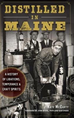 Book cover for Distilled in Maine