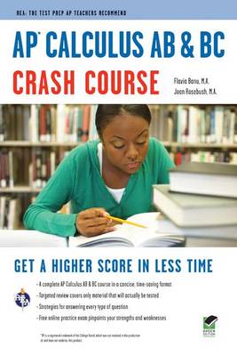 Cover of AP Calculus AB & BC Crash Course