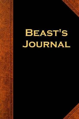 Cover of Beast's Journal Vintage Style