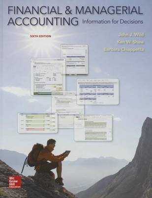 Book cover for Financial and Managerial Accounting with Connect