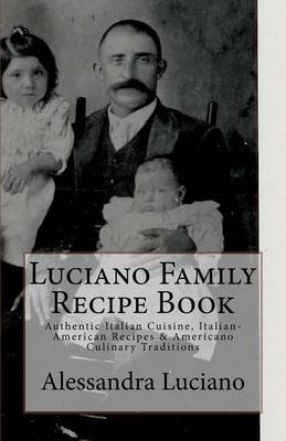 Book cover for Luciano Family Recipe Book