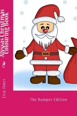 Cover of Alyssa's Christmas Colouring Book