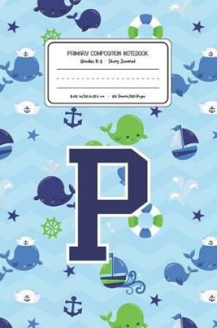 Cover of Primary Composition Notebook Grades K-2 Story Journal P