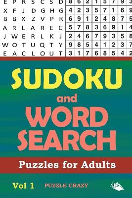 Book cover for Sudoku and Word Search Puzzles for Adults Vol 1