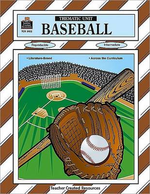 Book cover for Baseball Thematic Unit