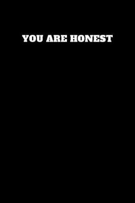 Book cover for You Are Honest