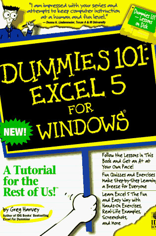 Cover of Excel 5 for Windows