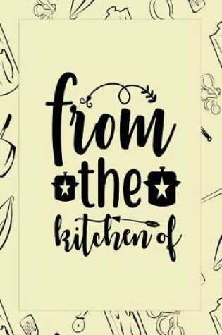 Cover of From The Kitchen Of