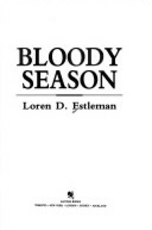 Cover of Bloody Season