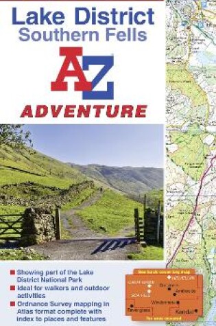 Cover of Lake District (Southern Fells) Adventure Atlas