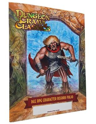 Book cover for DCC RPG Character Record Folio