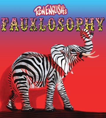 Book cover for Ron English's Fauxlosophy