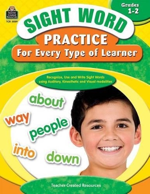 Book cover for Sight Word Practice for Every Type of Learner Grades 1-2