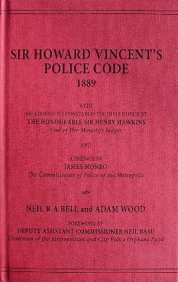 Book cover for Howard Vincent's Police Code, 1889