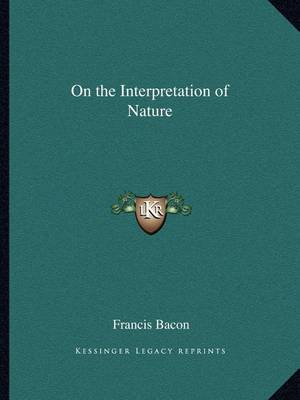 Book cover for On the Interpretation of Nature