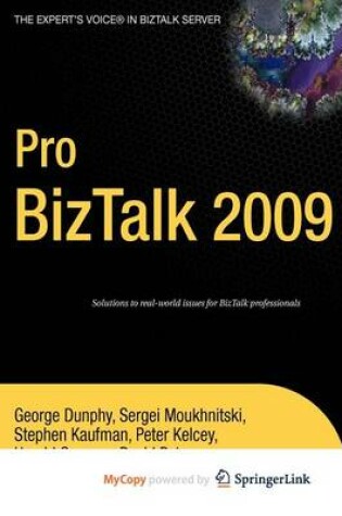 Cover of Pro BizTalk 2009