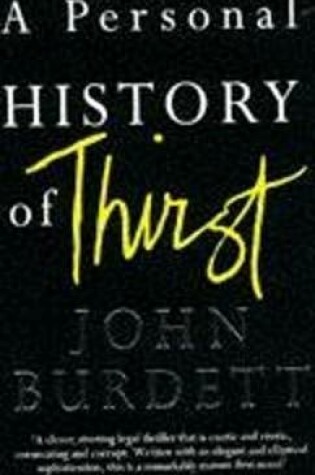 Cover of A Personal History of Thirst