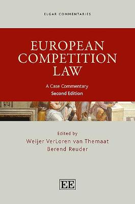 Book cover for European Competition Law - A Case Commentary, Second Edition