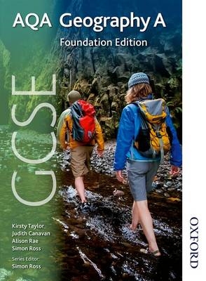 Book cover for AQA GCSE Geography A Foundation Edition