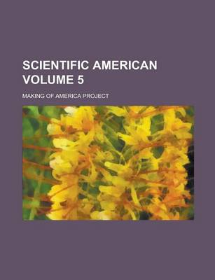 Book cover for Scientific American Volume 5