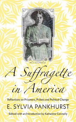 Book cover for A Suffragette in America