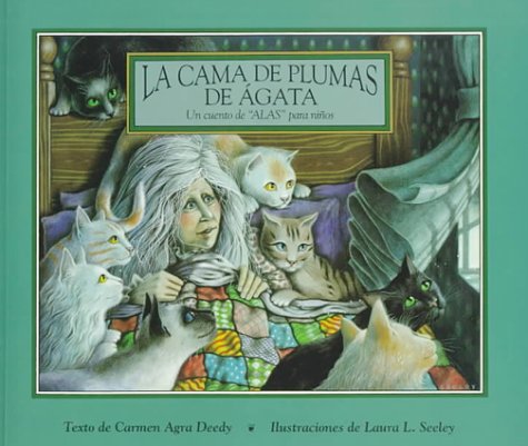Book cover for La Cama de Plumas de Agata