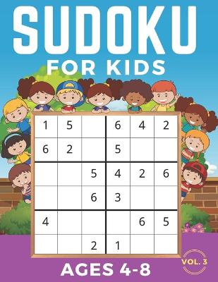 Book cover for Sudoku For Kids Ages 4-8