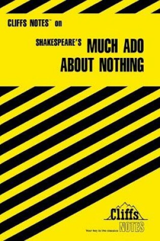 Cover of CliffsNotes on Shakespeare's Much Ado About Nothing